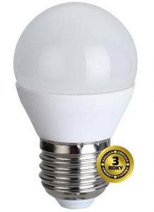 LED žárovka, miniglobe, 4W, E27, 3000K, 310lm